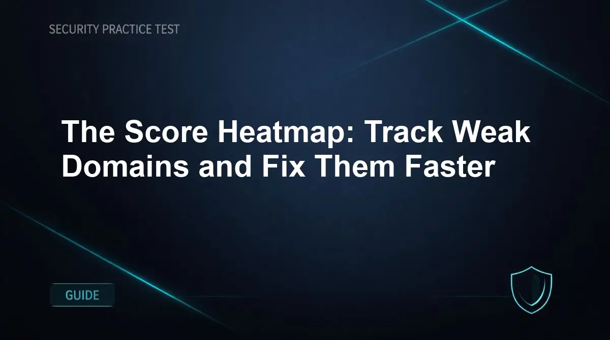 The Score Heatmap: Track Weak Domains and Fix Them Faster